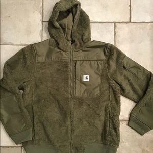 Carhartt 104467 Yukon Extremes Wind Fighter Fleece Active Jac. Brand new
